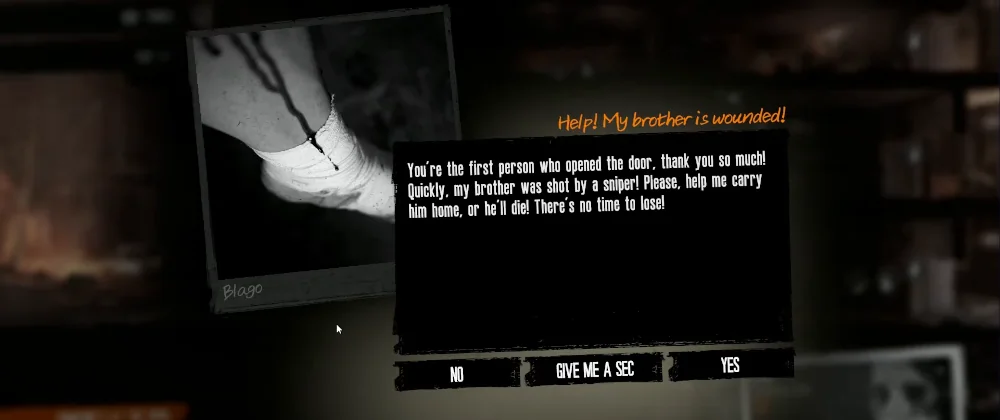 This War of Mine - Choice