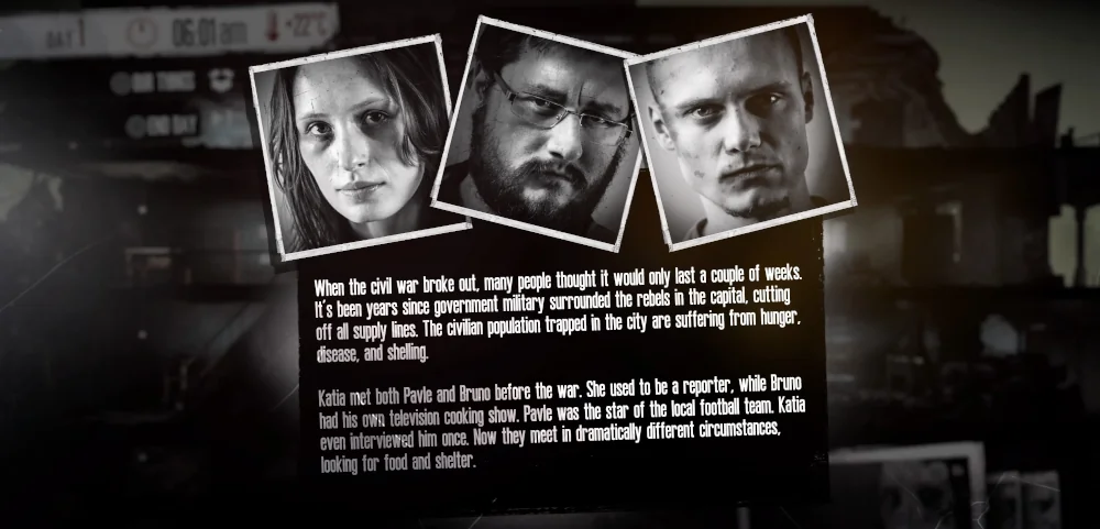 This War of Mine - Premise