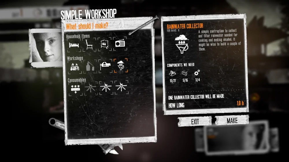 This War of Mine - Workshop