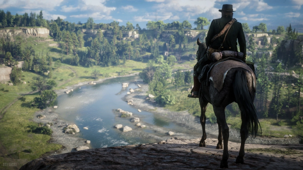 Red Dead Redemption 2 - River scene