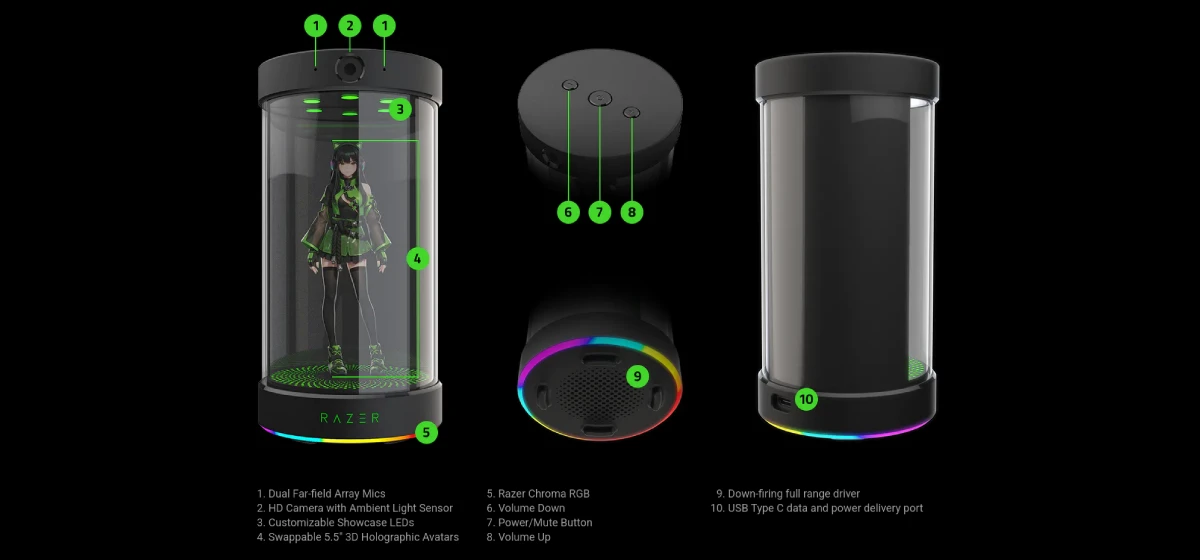 Razer Project Ava - Details