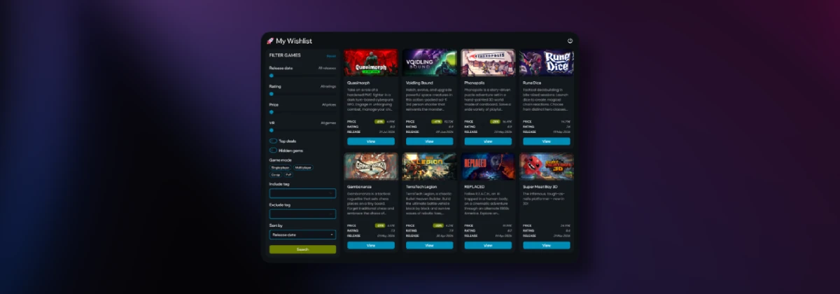 Never Miss a Deal on Steam